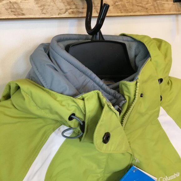 Women's Columbia Parka Snowy Ridge Leapfrog Omni-Tech Insulated Medium $260 - Picture 3 of 16